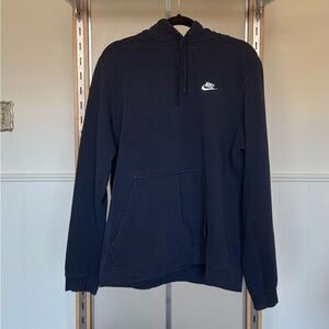 Nike Men's Dark Blue Hoodie